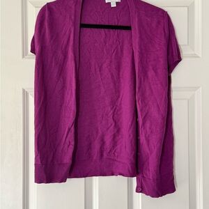 Women's Purple Cardigan